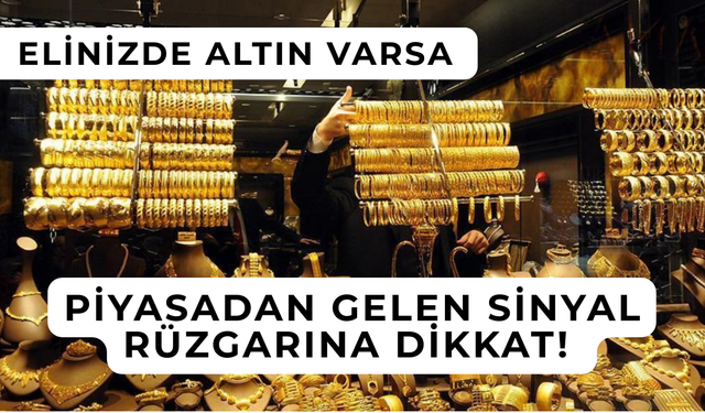 ABD Piyasasından Gelen ŞOK SİNYAL: Gram ve Çeyrek Altın ÇAKILDI mı?