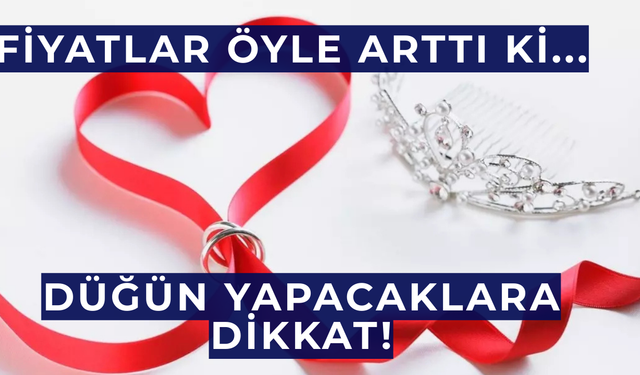 Düğün Olanlar Ne Yapacak?