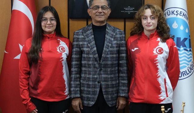 Milli yüzücülerden olimpiyat öncesi ziyaret