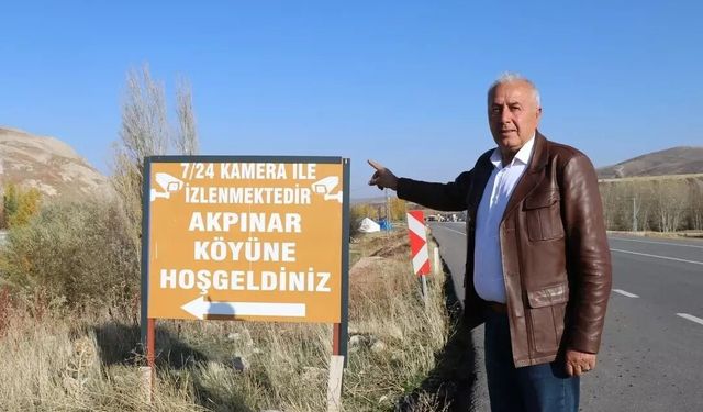 TÜRKİYE'DE BİR İLK! Sivas'ta Köy '7/24 Kamerayla' İzleniyor