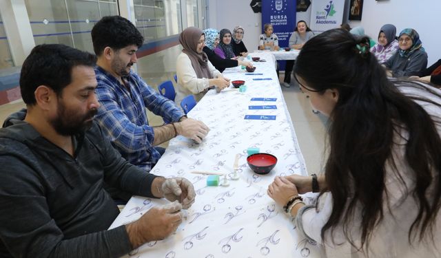 Engelsiz seramik atölyesi