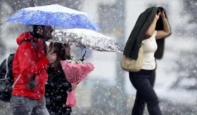 Meteoroloji'den hava durumu uyarısı: Kar ve sağanak yağış geliyor