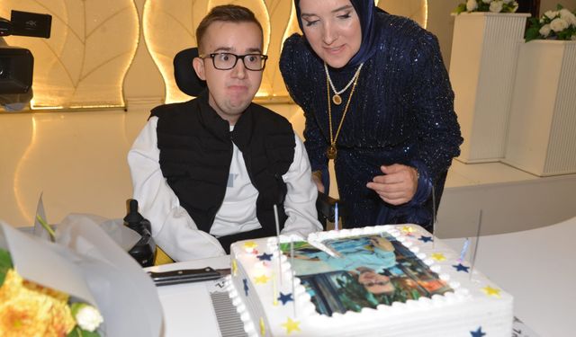 Kas hastası gence sevindiren sürpriz