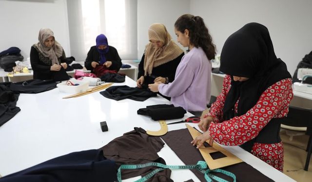 Kadınlara özel eğitim ve hobi desteği