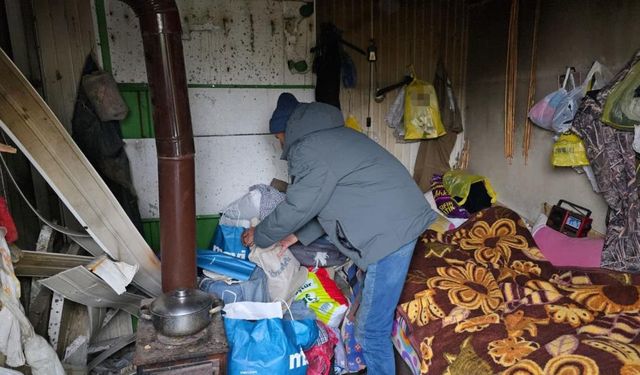 Barakada yaşayan engelli adama devlet sahip çıktı