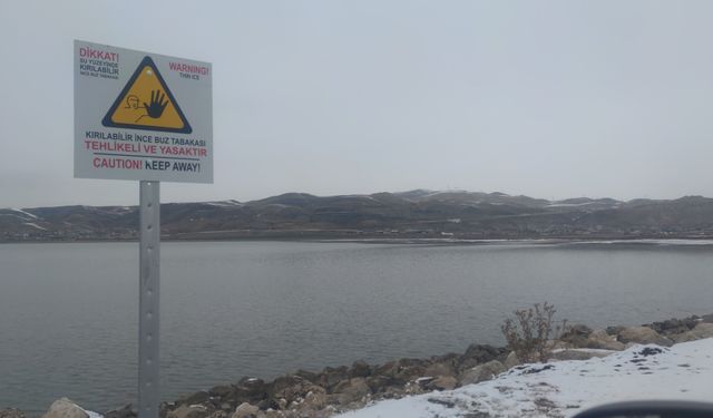 Sahibinin elinden kaçan inek Sıhke Göleti’nde can verdi