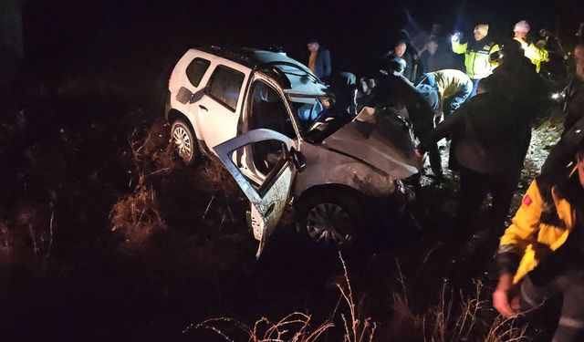 Kamyona çarpan sürücü hayatını kaybetti