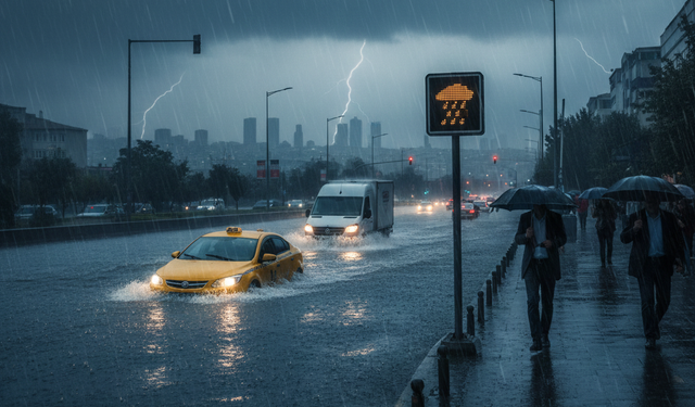 22 ilde 'Sarı Kod'lu kuvvetli yağış alarmı!