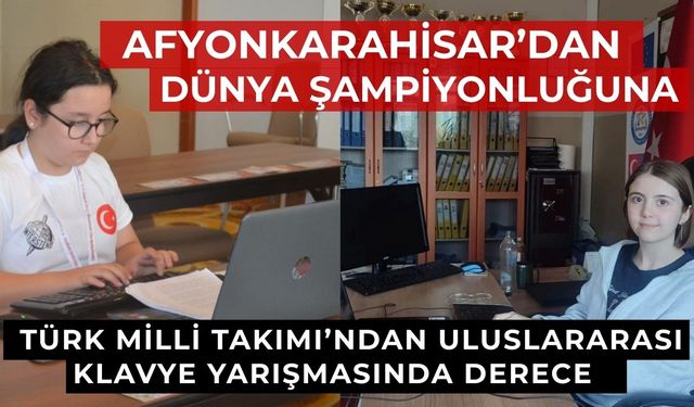 Türk Milli Takımı’ndan uluslararası klavye yarışmasında derece