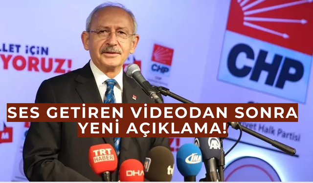 Ses getiren videodan sonra yeni açıklama!