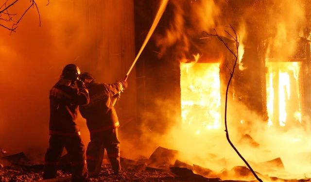 Gebze'de korkutan restoran yangını!