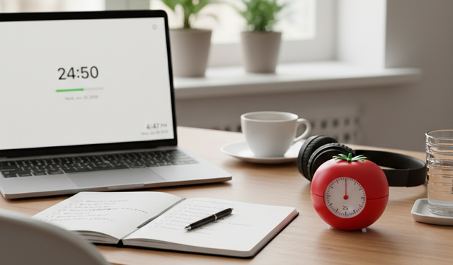 Pomodoro yöntemi! Odaklanmayı artıran popüler çalışma sistemi