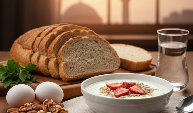 Sahurda bunu yiyen susamıyor! İşte tok tutan besinler