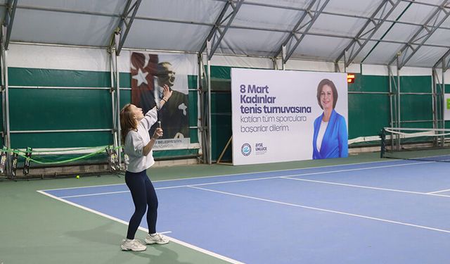 Eskişehir’de 8 Mart’a özel kadınlar tenis turnuvası düzenlenecek