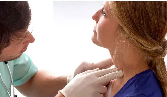 Lenfomanın ilk belirtisi boyunda ağrısız şişlik olabilir