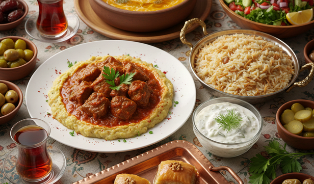 Günün iftar menüsü şehriye çorbasından tatlıya tam llste