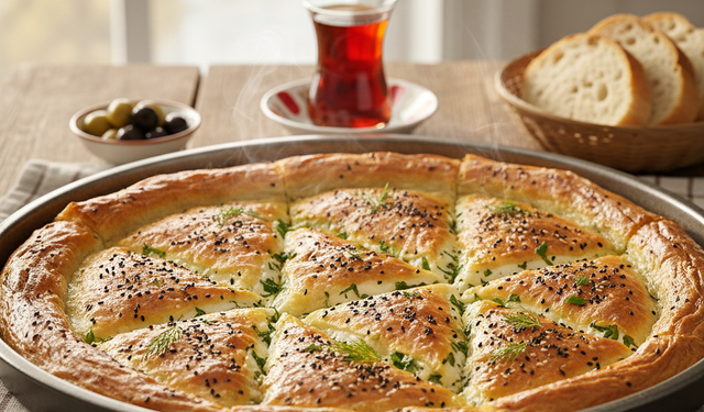 Çay saatlerinin yıldızı hazır yufkadan çıtır peynirli börek tarifi