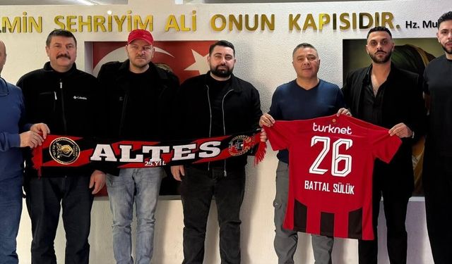 Eskişehirspor ALTES Tribünü'nden Anlamlı Ziyaret: "Birliğimiz Daim Olsun"
