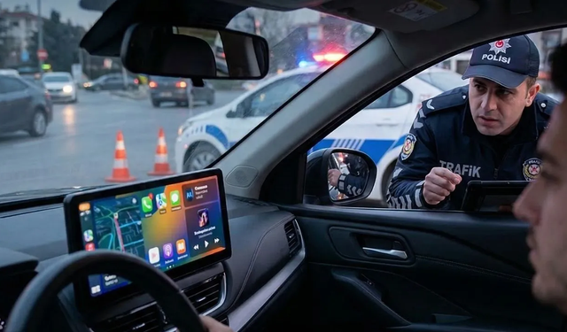 Yeni Trafik Düzenlemesiyle Multimedya Ekranlara Ağır Cezalar