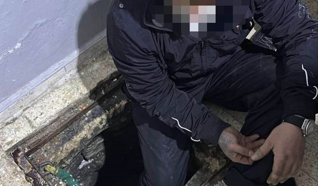 Kilis'te Film Gibi Operasyon: Kuyuda Saklanan Firari Hükümlü Yakalandı