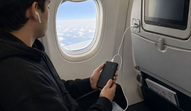Uçaklarda powerbank şarjına resmi yasak getirildi