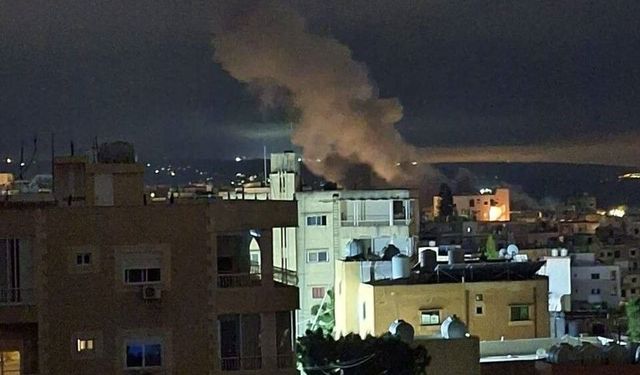 Netanyahu 'gaza basın' dedi: Lübnan'da 70 hedef vuruldu!