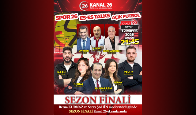 Eskişehirspor'a Kanal 26 Spor Ekibinden Dev Sezon Finali!