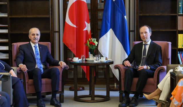 Kurtulmuş, Helsinki'de mevkidaşı ile görüştü: 12 yıl sonra ilk!