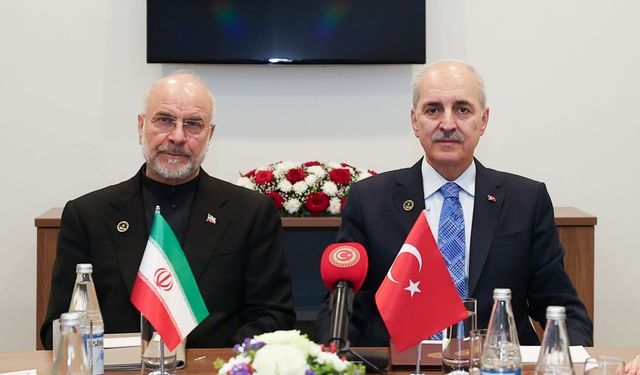 Bakü'de kritik zirve Kurtulmuş Galibaf ile görüştü