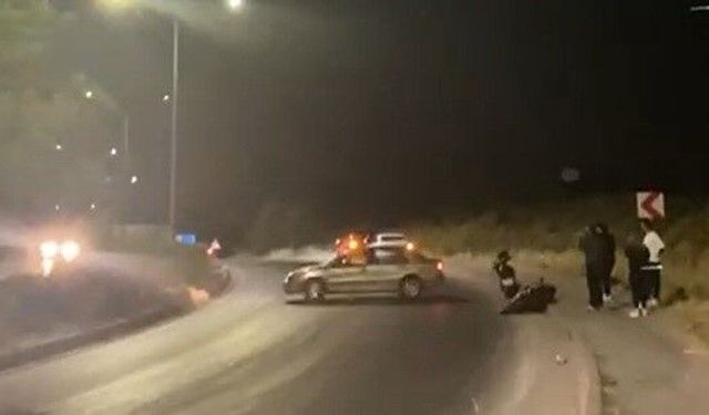 Eskişehir'de Fıskiyelerin Islattığı Yolda Peş Peşe Kaza Tehlikesi