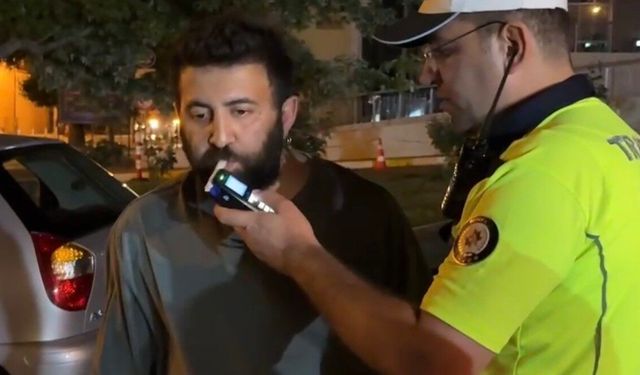 Alkolmetre Sonucu Şaşırttı: Sürücü Sevinçten Havaya Uçtu