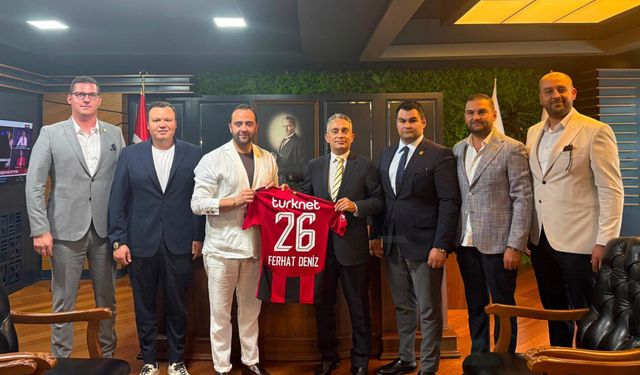 Eskişehirspor yönetiminden Başsavcı Ferhat Deniz'e ziyaret!