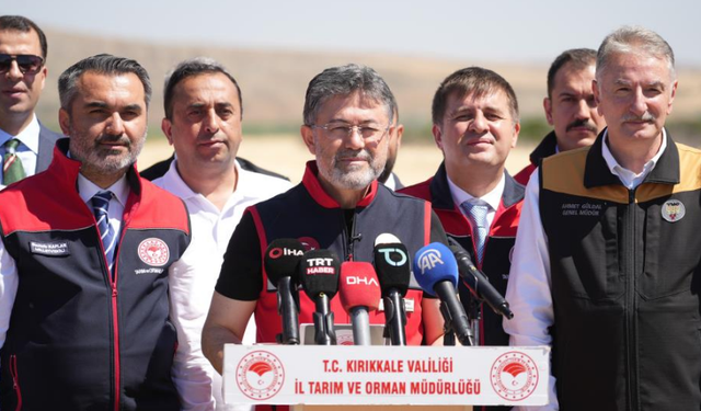 Bakan Yumaklı müjdeledi: Tarımda 140 milyon tonluk rekor