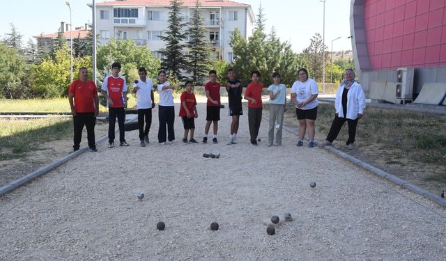 Sporcular bocceyle gelişiyor!