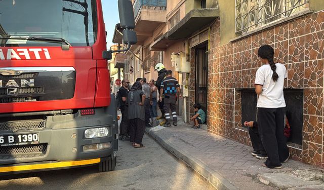 Eskişehir'de Mutfaktaki Aspiratör Alev Aldı