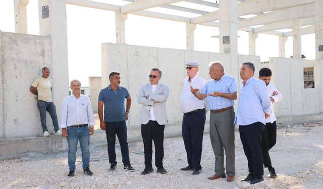 Başkan Kurt Çalışmaları Sahada Takip Ediyor