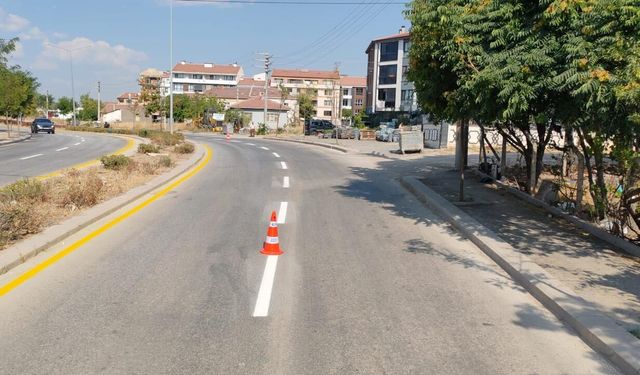 Batıkent’te Yol Çizgileri Yenilendi