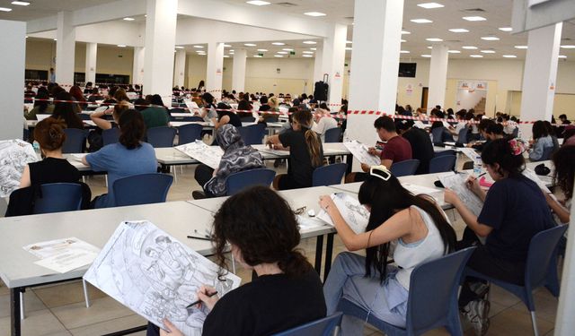 Güzel Sanatlar Fakültesi Özel Yetenek Sınavlarına Yoğun İlgi
