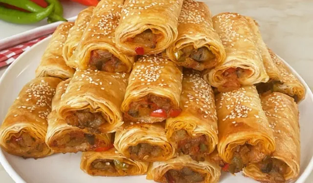 Çay Saatlerinin Yeni Favorisi: Tam Ölçülü Patlıcanlı Börek