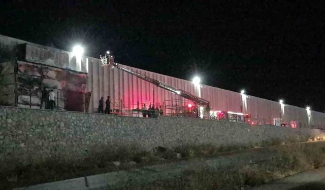 Eskişehir OSB’de Üretim Tesisinde Yangın Çıktı