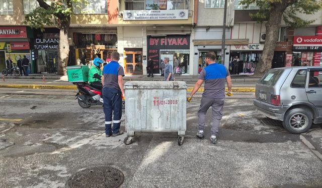 Eskişehir'de Sabah Patlayan Konteynerde Bu Sefer Yangın Çıktı
