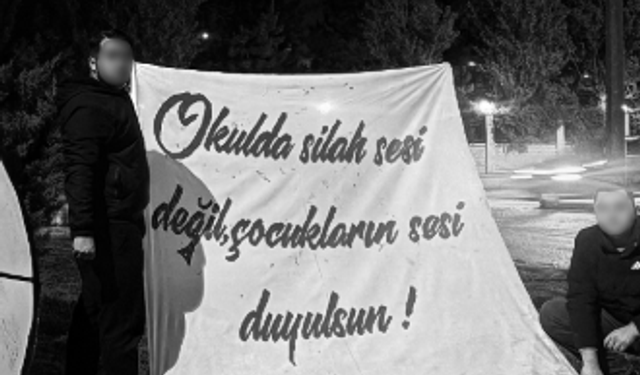Altes: "Okulda Silah Sesi Değil, Çocukların Sesi Duyulsun"