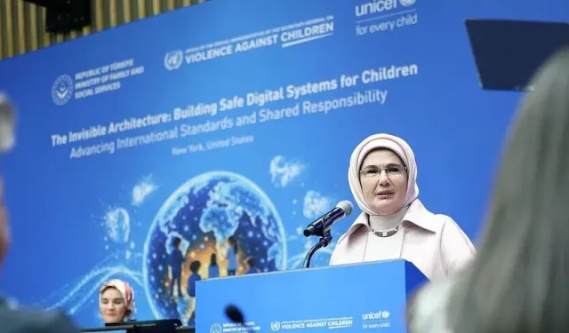 Emine Erdoğan New York’ta Çocuklar ve İklimi Gündeme Taşıdı