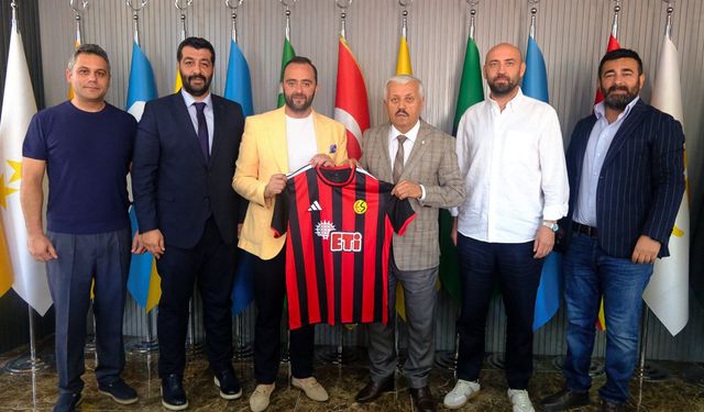 Eskişehirspor’dan ESOB Başkanı Karamanlı’ya Ziyaret