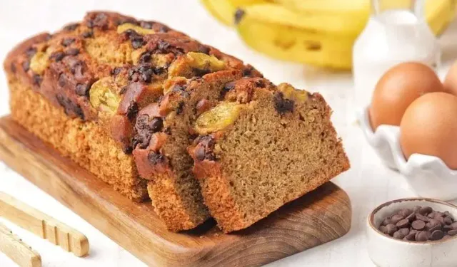 Nefis ve Pratik Banana Bread (Muzlu Ekmek) Tarifi