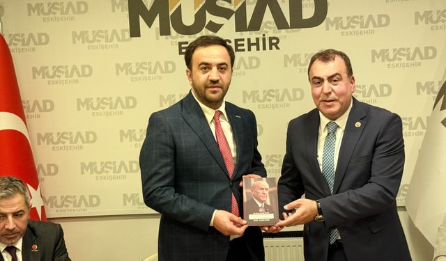MHP Eskişehir İl Başkanlığı’ndan MÜSİAD Eskişehir Şubesi’ne ziyaret