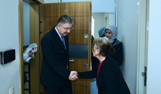 Eskişehir Valisi Erdinç Yılmaz’dan Aile Ziyareti