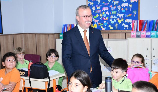 İl Millî Eğitim Müdürü Sinan Aydın Okul Ziyaretinde