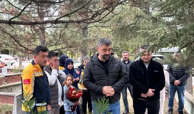 Eskişehir'de Görevi Başında Şehit Olan Ambulans Şoförü Anıldı