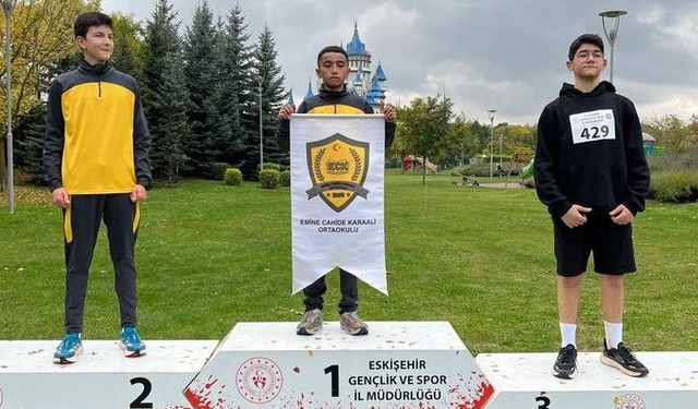 Eskişehir’de geleceğin atletleri yarıştı